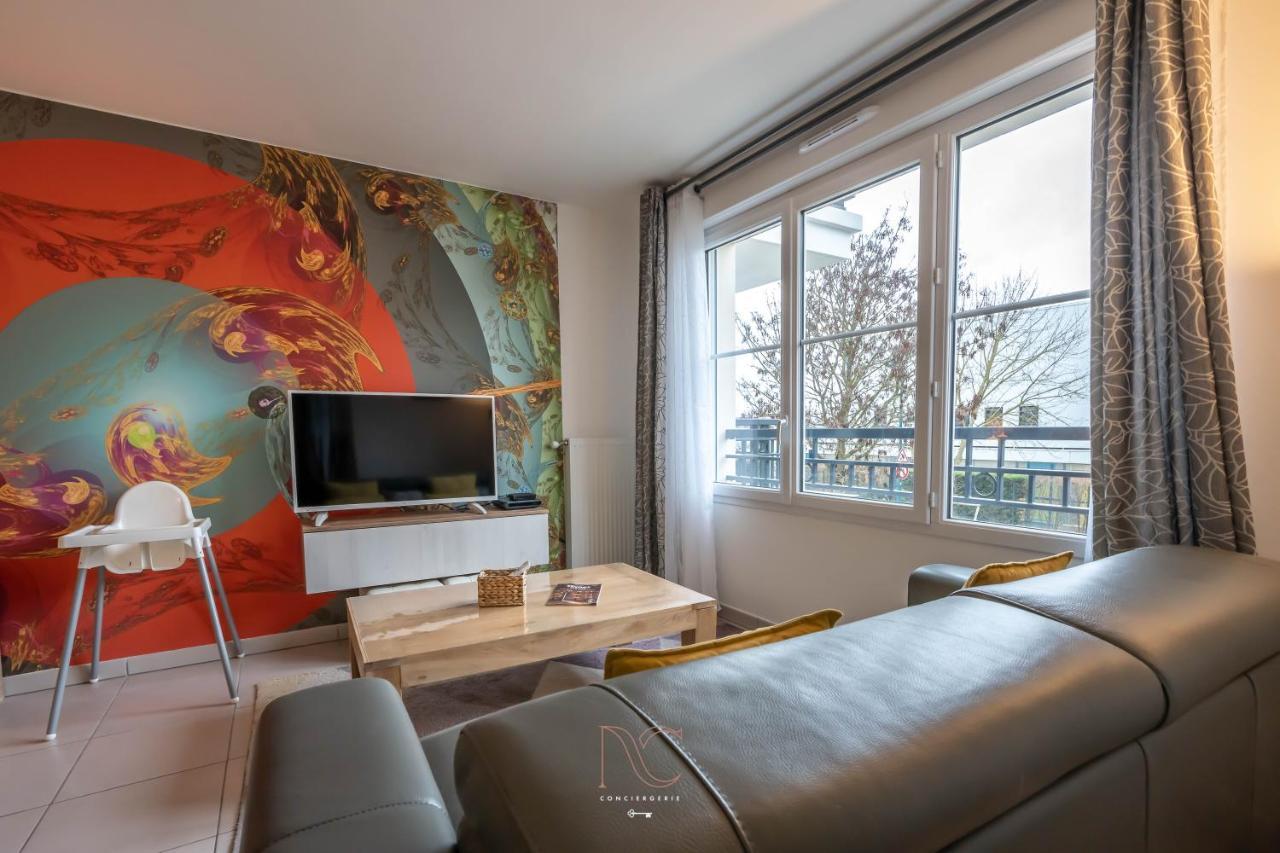 *Disneyland-Paris* 7Pers, Wifi, Parking, Netflix Montévrain Buitenkant foto